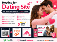 Hosting for Dating Site - High-Speed SSD Free SSL Emails Only 15.99/Yr