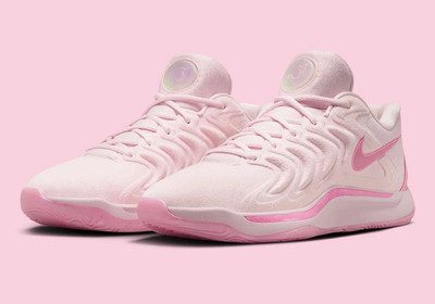 Men's Size 8.5 Nike KD17 NRG 'Aunt Pearl' Pink Foam FZ1518-600