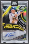 2026 Topps Chrome Black Alex Freeland Super Futures Autographs (RAW)
