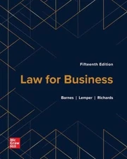 Law for Business by Barnes