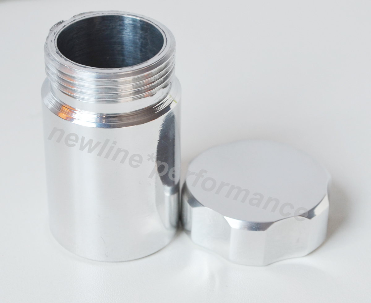 Aluminum Weld On Filler Neck With Cap 33mm ID / 38mm OD Fuel Oil Tank