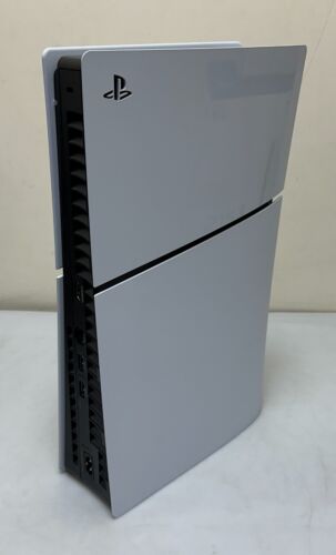 SONY PS5 SLIM BLU RAY EDITION 1TB PLAYSTATION 5 WORKS 100% INC CONTROLLER - Picture 9 of 17