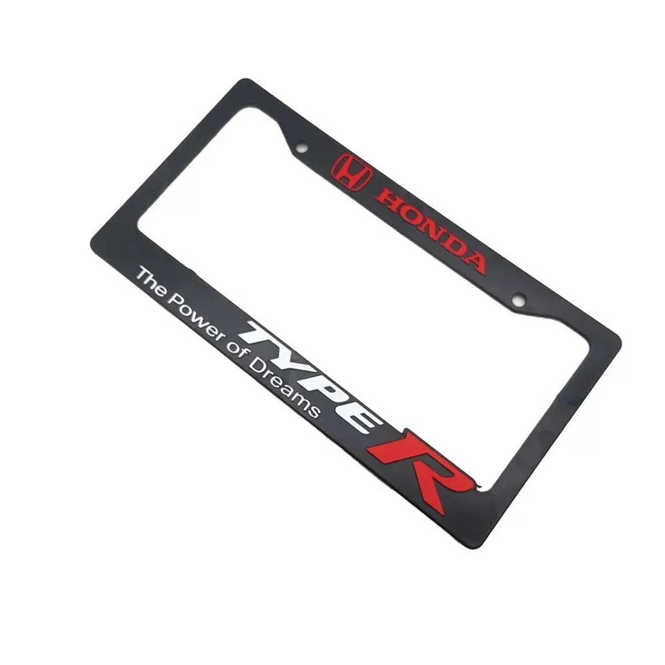 2x Honda Type-R Power of Dreams  License Plate Frame - Image 3 of 3