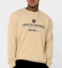 Jordan Flight MVP Lightweight Fleece CrewNeck Beige Men XL Sweatshirt DX9647-252