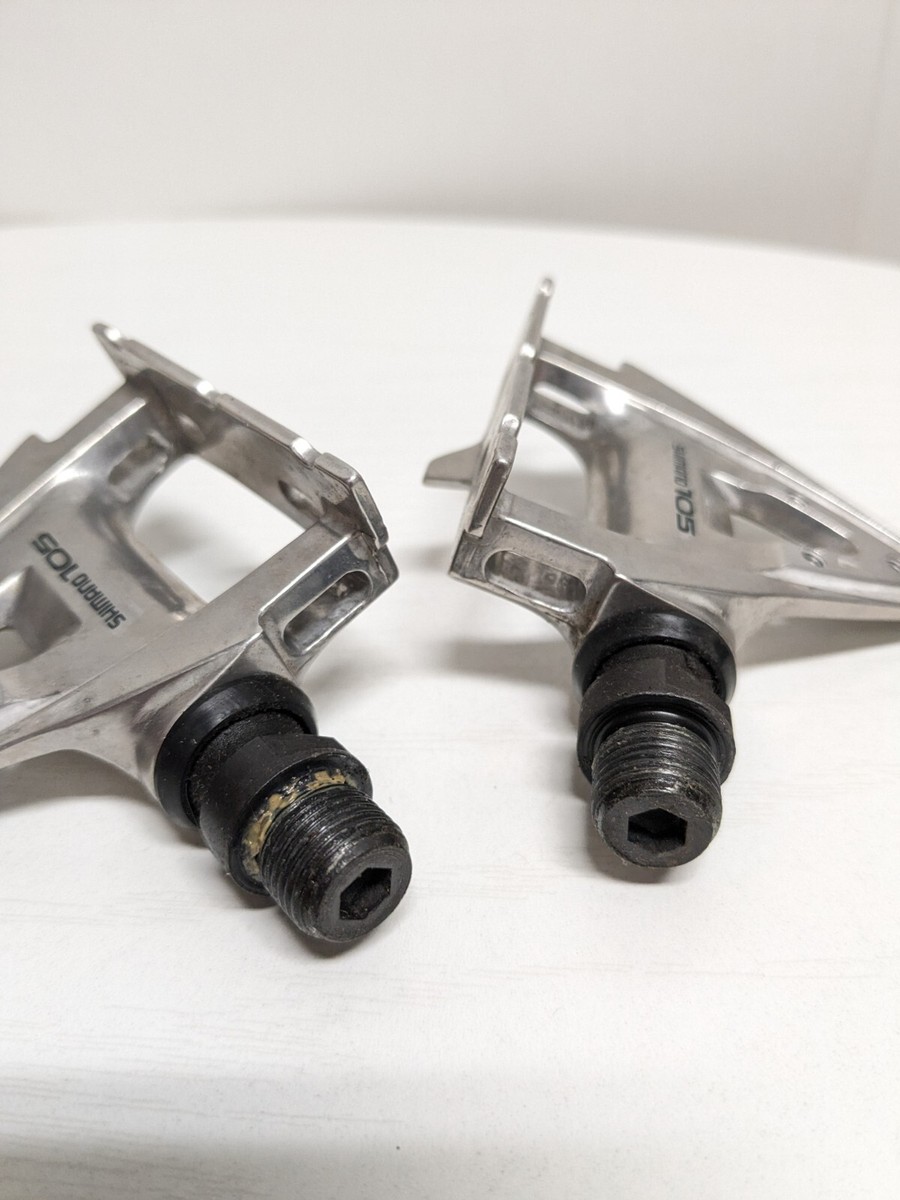 Pédales Shimano 105 PD-1050 Argent – Vintage – Pour Vélo Route – Lot De 2