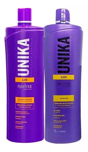Agilise Professional Unika Ojon Hair Straightening SHAMPOO + VOLUME REDUCER LT