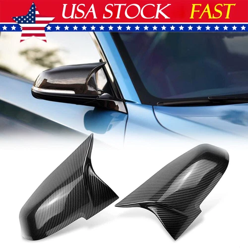 Driver&Passenger Side Mirror Cover Cap For BMW 3 Series F30 F31 Car Accessories