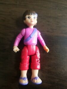 FISHER PRICE GO ANYWHERE Sweet Streets TEEN BLONDE GIRL w/ BACKPACK Ponytail