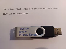 Melco EMC or EMT boot flash drive for embroidery machine