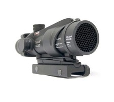 💫4x32 Trijicon Acog Clone Illuminated RED Chevron Hunting  Scope Killflash 