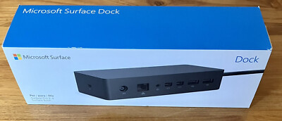 Microsoft Surface Dockingstation 1661 Schwarz o. Netzteil