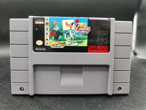 NINTENDO ACME ANIMATION FACTORY SNES GAME CB0924M (NSP010581)