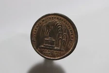 🧭 Death of Princess Charlotte Medal 1817 AU/UNC MINT LUSTER SCARCE 25mmB35#1601