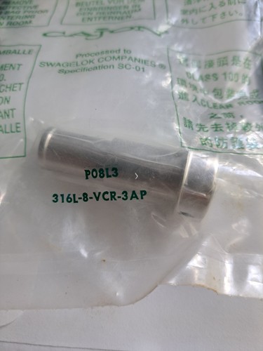 Gland De Raccordement CAJON SWAGELOK En Acier Inox 316L, Soudure VCR, 1 Pouce – Neuf Sans Emballage