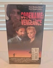 BRAND NEW Code Name: Vengeance (VHS; 1989) Shannon Tweed RARE Sealed 