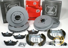 Für Seat Mii - Zimmermann Bremsen vorne Bremstrommel Bremsbacken Kit für hinten