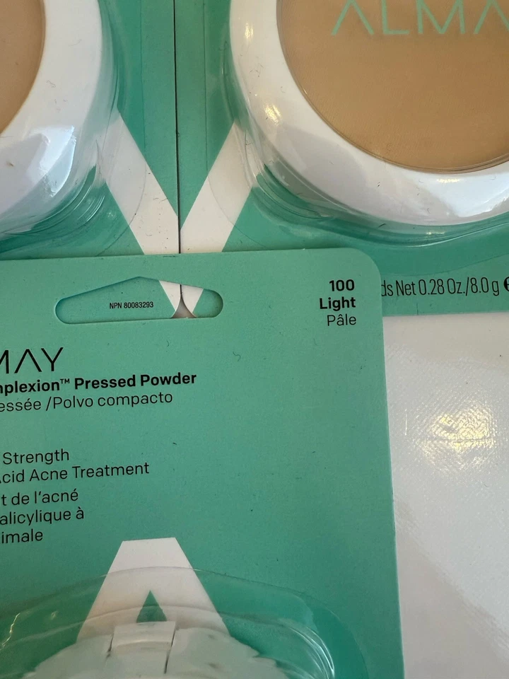(5) Almay Clear Complexion Pressed Powder 100 Light- Sealed - Image 2 of 4