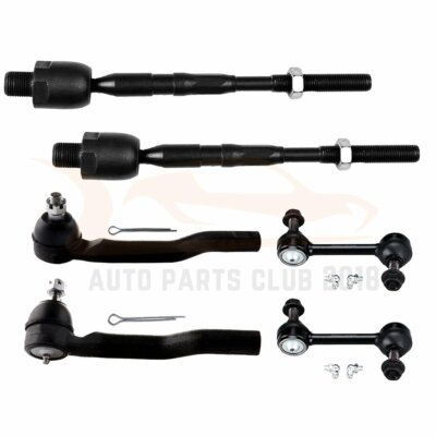 2007-2014 New 6pc Complete Front Suspension Kit for Ford Edge Lincoln MKX