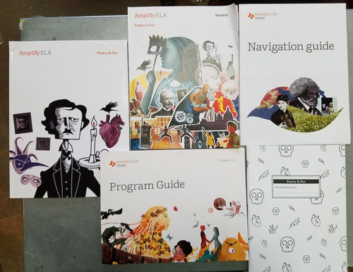 Amplify ELA/ELAR Texas Poetry & Poe Program. Includes 5 books to ...