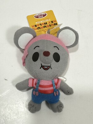 NHK Nuigurumi Key Holder natukasi Character Plush Keychain Niko porori RARE