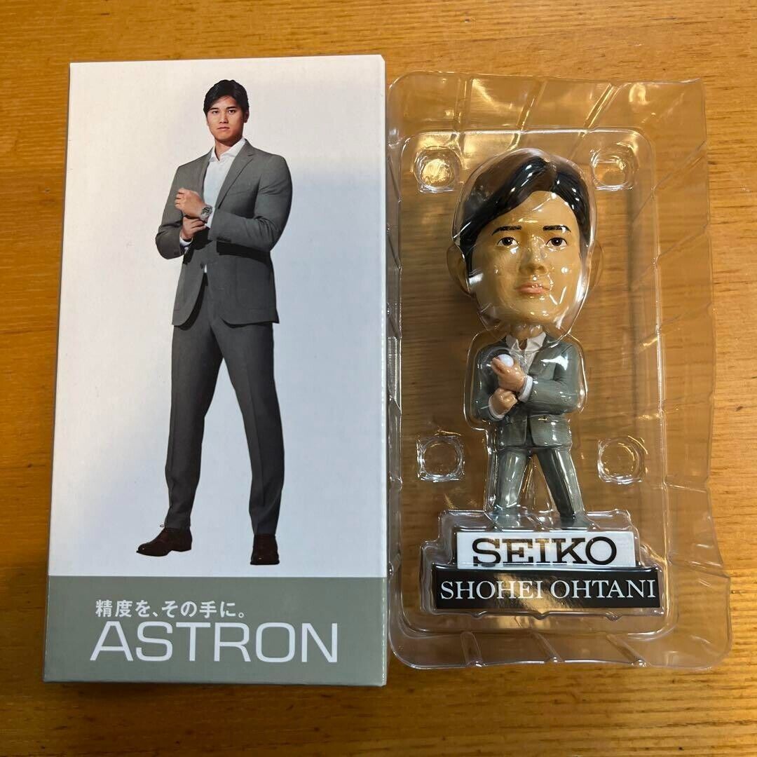 Shohei Ohtani bobblehead suit-style figure Seiko PROSPEX Shohei Ohtani bobblehead suit-style figure Seiko PROSPEX