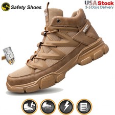 Mens light weight Work Boots Safety Shoes Indestructible Composite Toe Sneakers