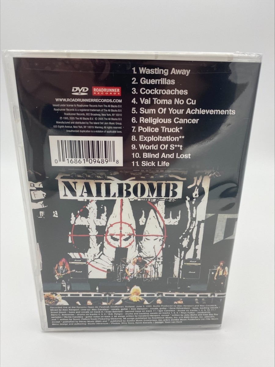 Nailbomb - Live at Dynamo (DVD) 16861094898| eBay