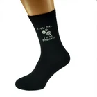 Trust me I'm an Engineer Image Black Socks UK Mens Size 5-12 - X6N502