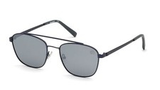 NWT Timberland Sunglasses TB9168 91D Polarized MATTE BLUE / SMOKE 55mm NIB