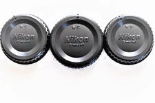 3X Nikon LF-4 REAR Lens Caps Fit All Nikon F-mount lenses FREE Fast U.S Shipping