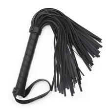 42cm Slave PU Leather Spank Whip Flogger SM Paddle Whip BDSM Bondage for Couple