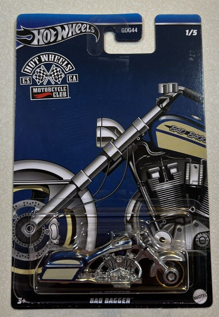 NEW 2024 HOT WHEELS MOTORCYCLE CLUB #1 BAD BAGGER | eBay