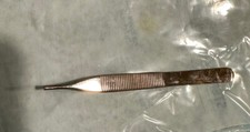 Adson Tissue Forceps 1x2 Rat Tooth  Serrated Teeth Surgical German Grade