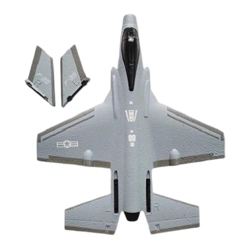 rc airplane ready to fly glider jet beginner F35 Gray - Picture 3 of 8