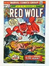 RED WOLF #9 MARVEL COMICS SEPTEMBER 1973 DICK AYERS ART F/VF COMBINED SHIPPING
