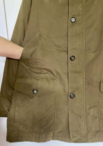 Vintage London Fog Chore Coat Barn Jacket Unisex Jacket Size Large Green Quilted - Picture 6 of 16
