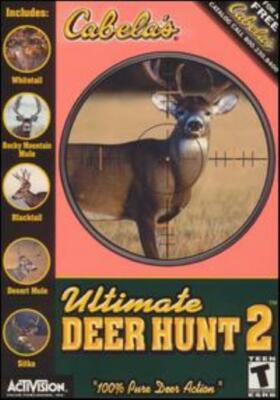 Cabela's Ultimate Deer Hunt 2 PC CD blacktail Michigan Alaska gun hunting game!
