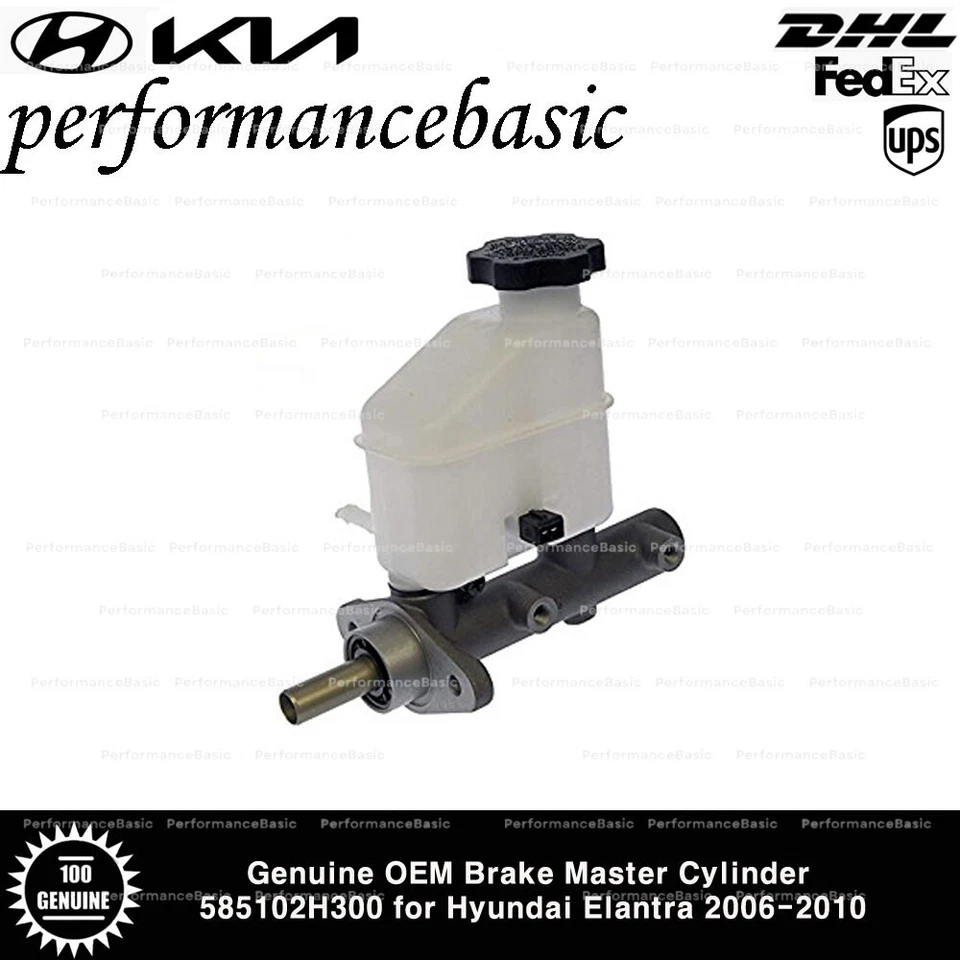 Genuine OEM Brake Master Cylinder 585102H300 for Hyundai Elantra 2006-2010 - Image 2 of 2