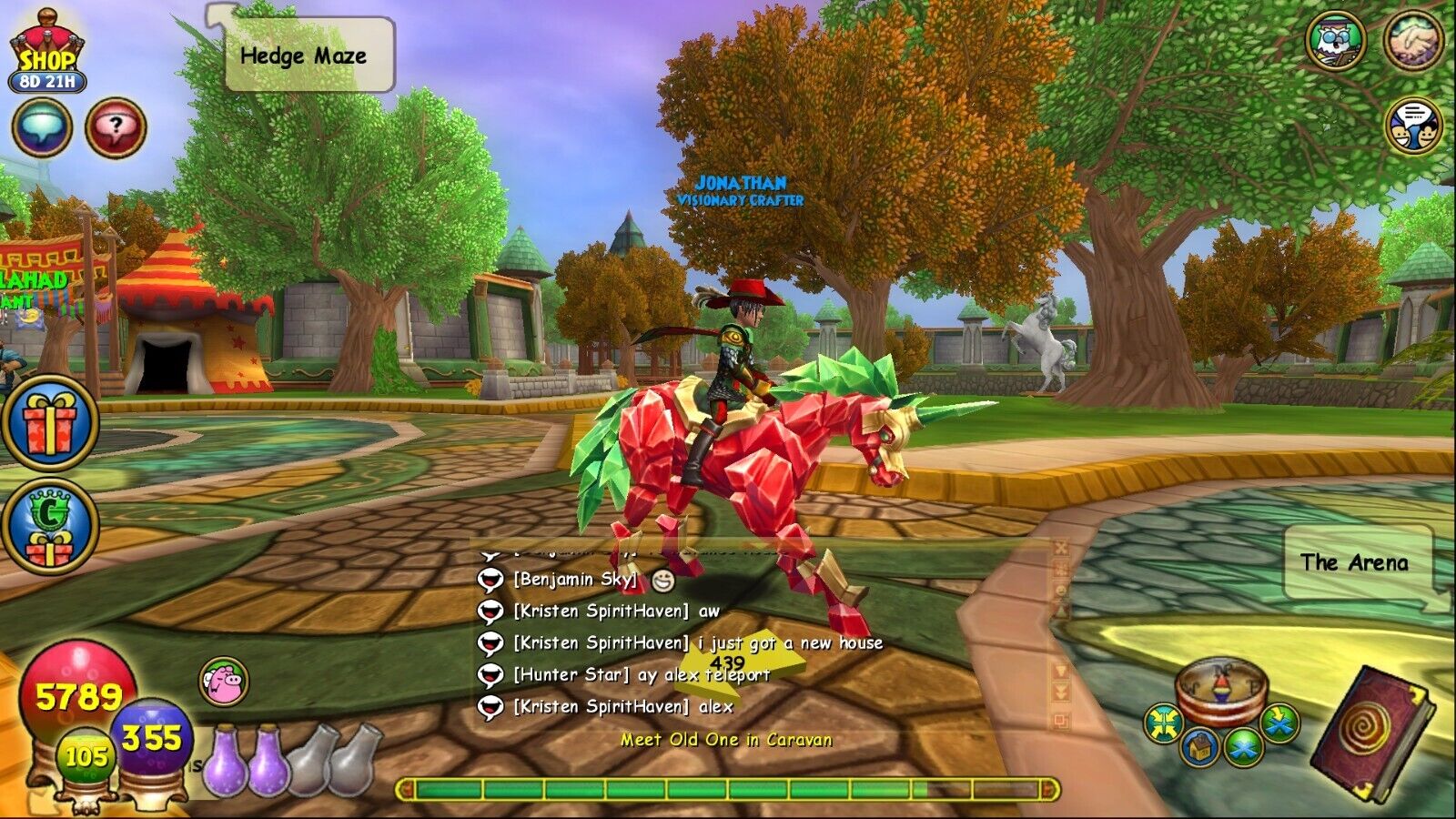 wizard101 account