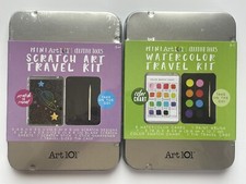 Mini Art 101 Watercolor Travel Kit  Sctratch Art travel kit