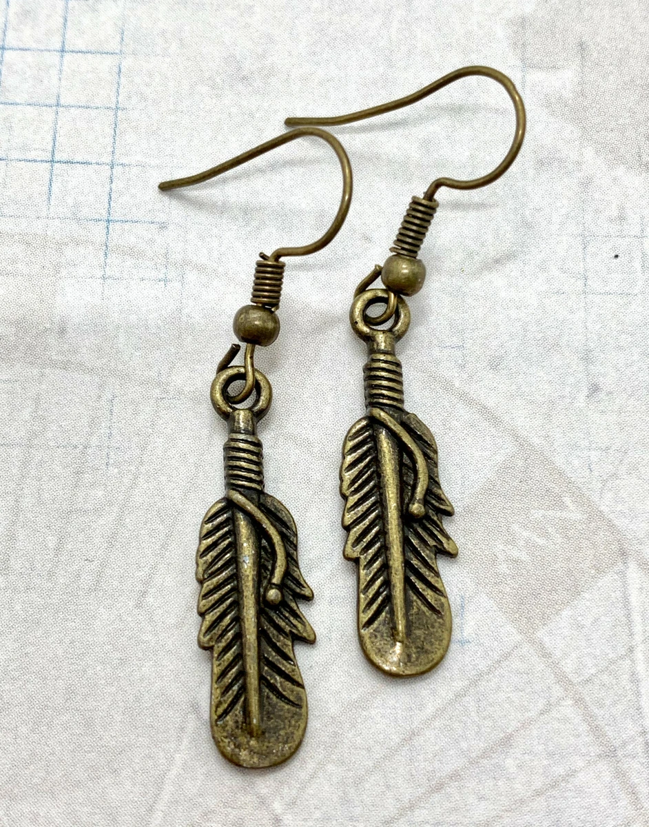Details 142+ antique brass earrings seven.edu.vn