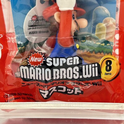 Super Mario Bros. Wii x Dakara Strap Mini Figure Mascot Nintendo