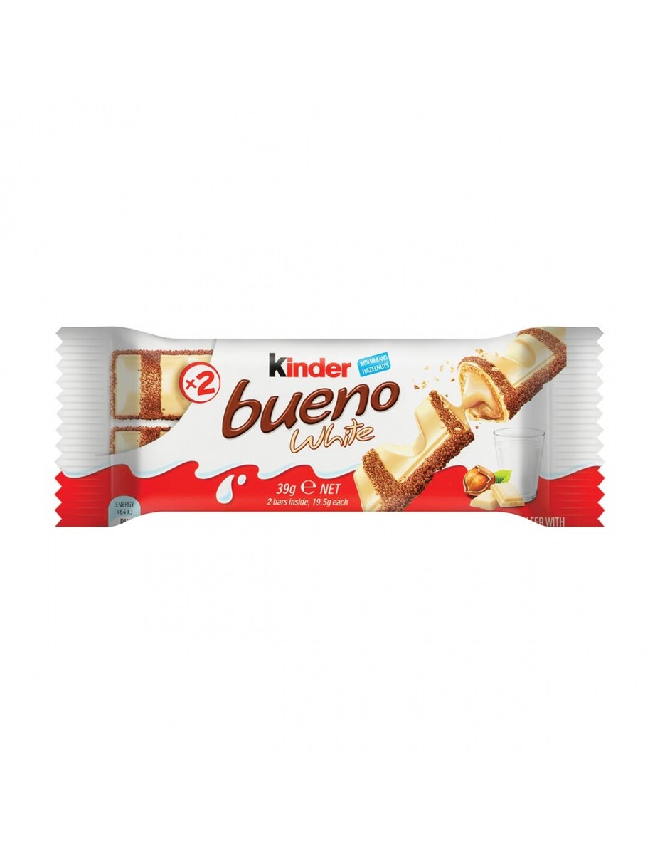 Kinder Bueno White Chocolate 39 gms (x30) 1 box | eBay