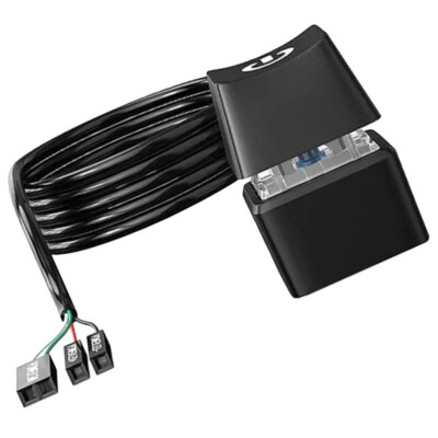 iHaospace Desktop Computer Power Switch Metalen Knop, PC Start Button Aan/Uit Schakelaar Met LED en SW Kabel (16MM