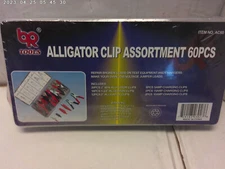 60 pieces alligator clip assortment NEW