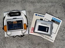 Sanyo M-G90 Walkman portable cassette player FOR REPAIR READ DESC 