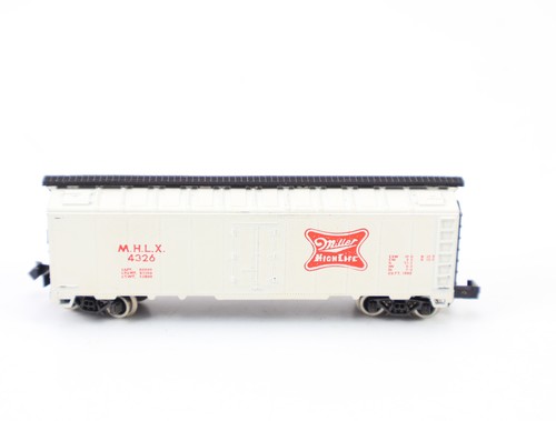 Atlas Rivarossi N 9358 US Güterwagen Reefer Car M.H.L.X. "Miller High Life" | Zustand: Gebraucht