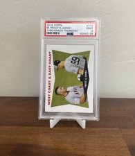 2018 Topps MIKE TROUT / AARON JUDGE Throwback Thursday #172 PSA 9 Mint