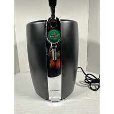 Krups BeerTender VB21 B100 Heineken DraughtKeg Countertop Beer Dispenser Black