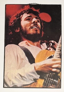 Bruce Springsteen 24”x16” Wood Carnival Prize Display Vintage Large